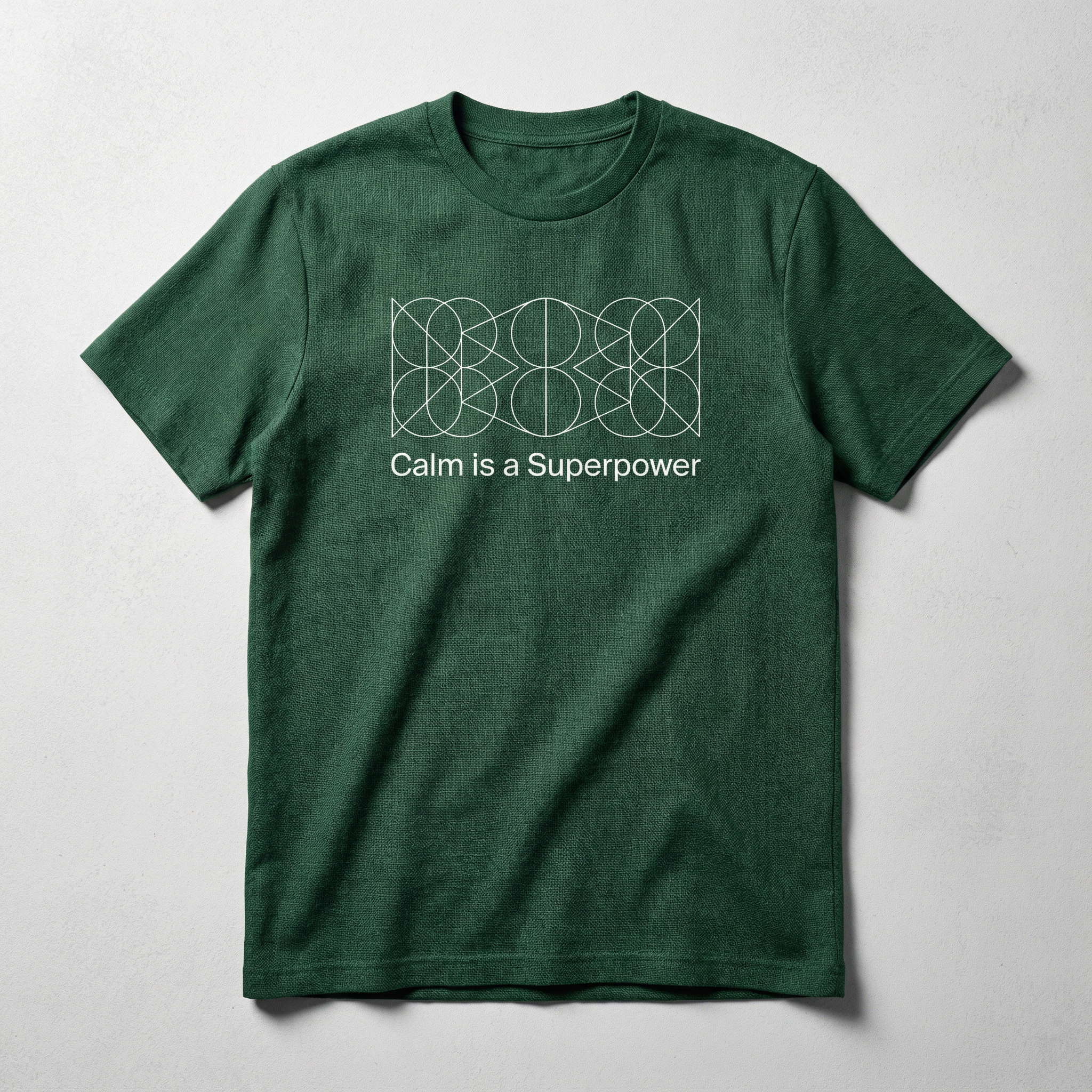 'Calm is a Superpower' Hemp Tee